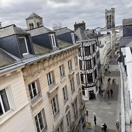 Ferienwohnung Jeanne D'Arc - Rdc Droite Rouen Exterior foto